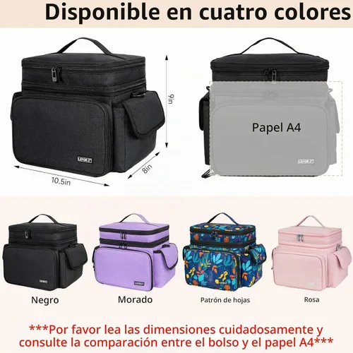 Vista 2 de LEFOR·Z Bolsa organizadora de suministros de costura pequeña
