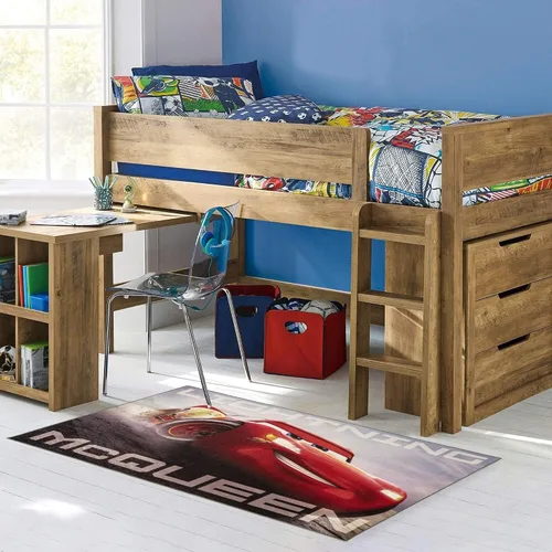 Vista 8 de Gertmenian Disney Pixar Cars 28024 - Alfombra interior de 3 x 5 pies, antideslizante, ideal para niños en dormitorio, sala de juegos, aula