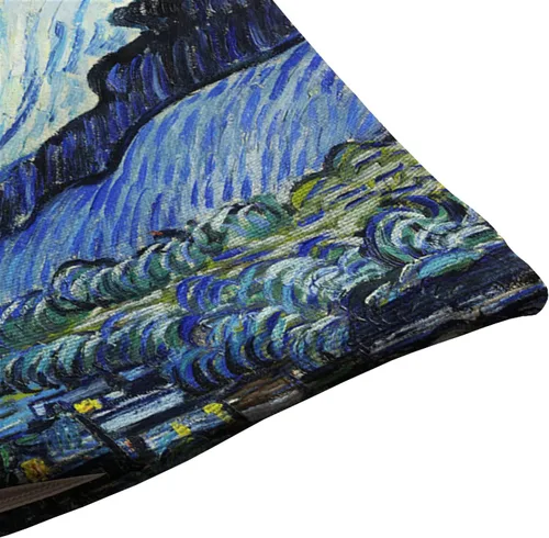 Vista 36 de Fundas de almohada de 12 x 20 pulgadas, decoración rústica de granja, sé feliz, fundas de almohada de algodón y lino, citas inspiracionales con Jcp20
