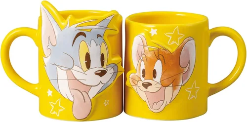 Vista 6 de Sun Art SAN3655 - Taza con cara de Tom & Jerry, 1188.1 pies (1,148.3 ft)