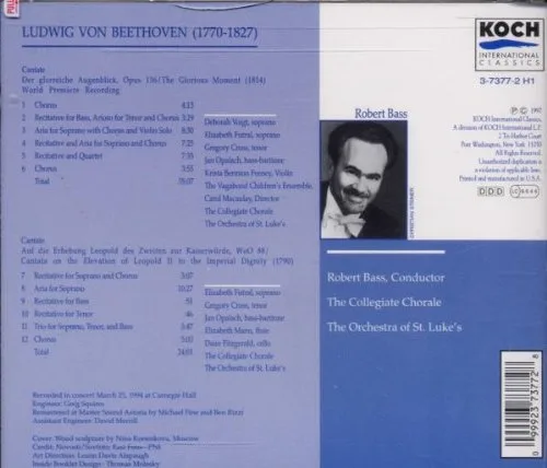 Vista 2 de Beethoven: Cantate Der glorreiche Augenblick / Cantate auf die Erhebung Leopold des Zweiten zur Kaiserwürde