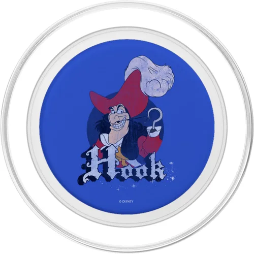 Vista 2 de Disney Peter Pan Hook Simple Retrato PopSockets MagSafe PopGrip para iPhone