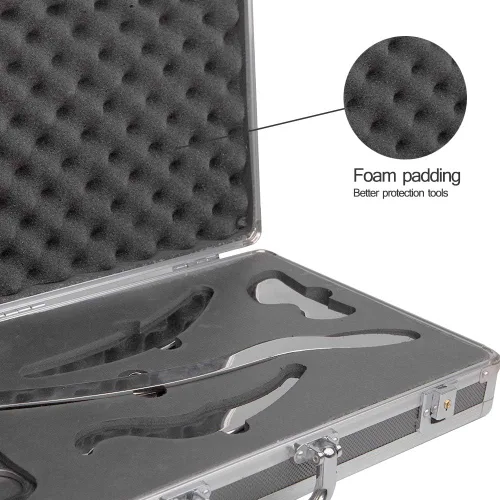 Vista 11 de Acero inoxidable Gua Sha Scraping Herramientas de masaje IASTM