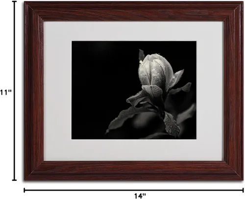 Vista 6 de Arte enmarcado mate Everything's Gonna Be' de Geoffrey Ansel Agrons en marco de madera, 11 x 14 pulgadas