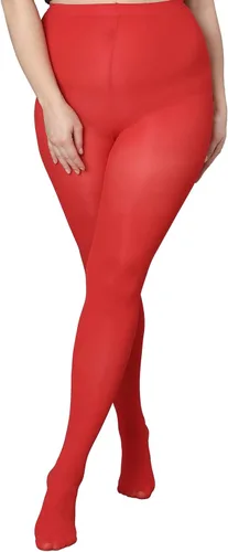 Vista 12 de DancMolly Medias de Talla Grande para Mujer, Pantimedias de Control Semiopacas de Nylon de Cintura Alta
