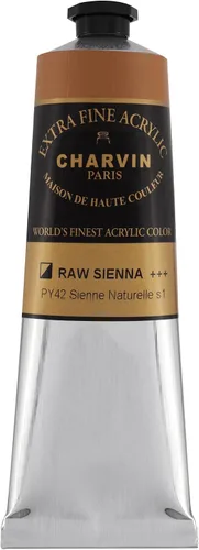 Vista 138 de Charvin Pintura acrílica profesional extrafina – verde absenta, tubo de 2.1 fl oz, pigmentos de triple fresado, resistente a la luz, pinturas