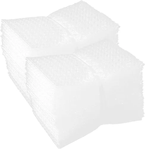 Vista 11 de Bolsas de burbujas High-PQ, Bolsas de burbujas transparentes no autoadhesivas con acolchado de doble pared, ideales para embalaje, envío
