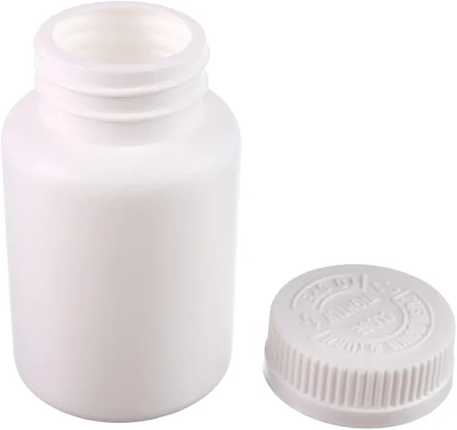 Vista 10 de Othmro 10 botellas de plástico PE de 2.7 oz botellas de reactivo químico de laboratorio, botellas de almacenamiento de boca ancha de 2.7 fl oz