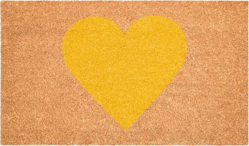 Vista 18 de Calloway Mills - Felpudo Madison Heart (Naranja, 24 x 36 pulgadas)