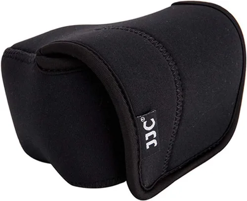 Vista 7 de JJC Funda de neopreno ultra ligera en negro para cámara, compatible con X-E4 X-T30 II X-T30 X-T20 X-T10 + lentes prime cortas, 18mm F1.4/ 27mm F2.8