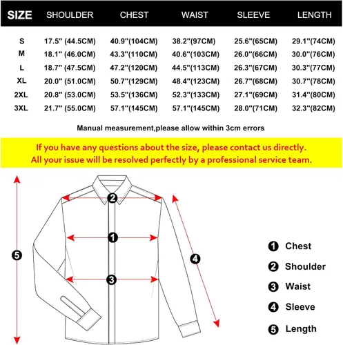 Vista 2 de DiBanGu Camisas de vestir negras para hombre, camisas de manga larga con botones, ajuste regular, contraste interior, camisa formal de algodón S-3XL