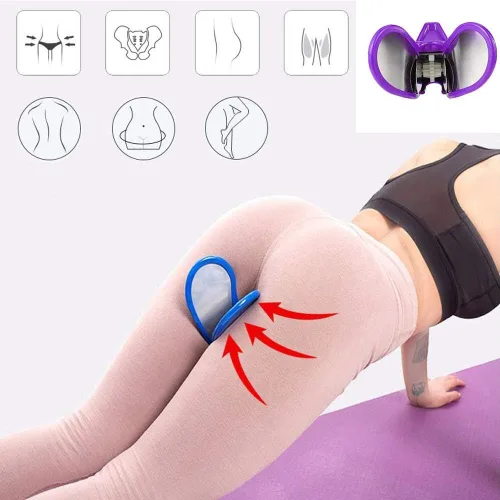 Vista 3 de Nueva actualización: Entrenador de cadera con clip para glúteos, ejercitador súper Kegel, ejercitador de músculos del suelo pélvico y muslos