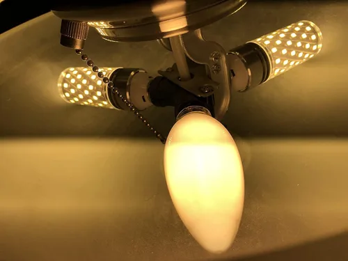 Vista 5 de inShareplus Bombillas LED E12, candelabro de 16 W, blanco cálido 3000 K, CRI80+, equivalente a 1500 lm 120 W, base E12, bombillas LED no regulables