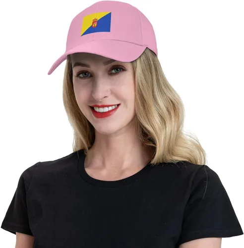 Vista 7 de Flag of Gran Canaria Baseball Cap for Men Women Classic Solid Color Adjustable Dad Hat