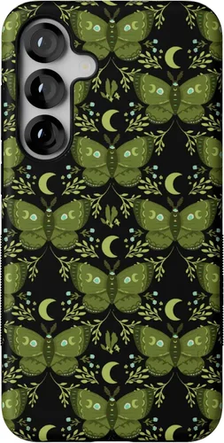 Vista 87 de Casely Funda para Galaxy S9 Postura de cadáver Yoga de esqueleto Diseño protector delgado esencial de doble capa