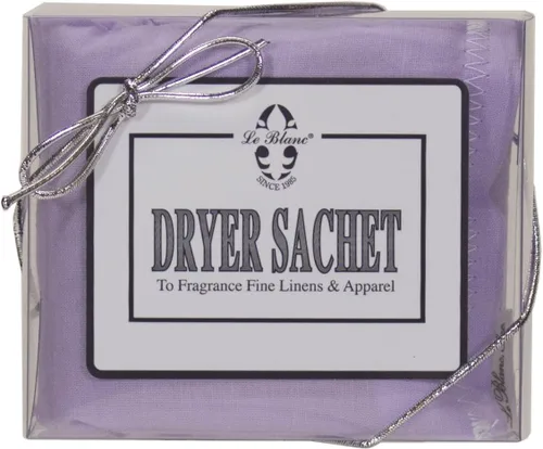Vista 14 de Le Blanc® Paquete individual de bolsa de secadora azul violeta - Bolsa de tela perfumada de lujo para tu secadora (1 unidad)