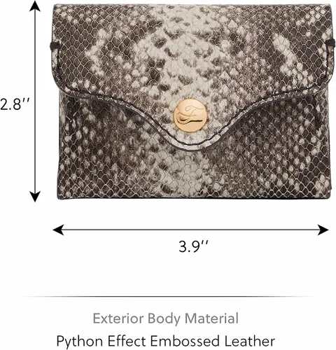 Vista 5 de Fossil Cartera de piel Heritage para mujer