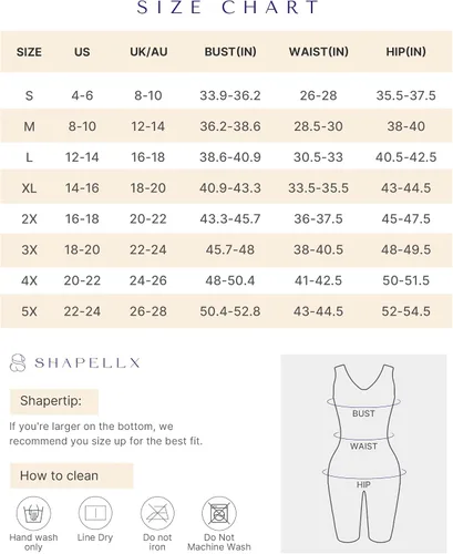 Vista 5 de SHAPELLX Faja Colombiana - Faja moldeadora para mujer, con control de abdomen, levantador de glúteos, faja moldeadora poscirugía