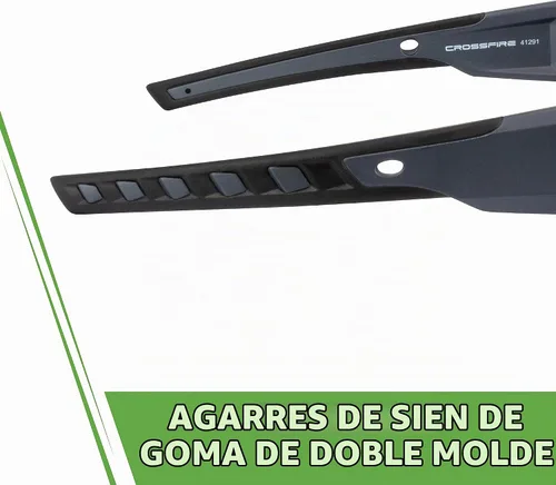 Vista 6 de Crossfire Gafas de seguridad Gris aluminio/humo