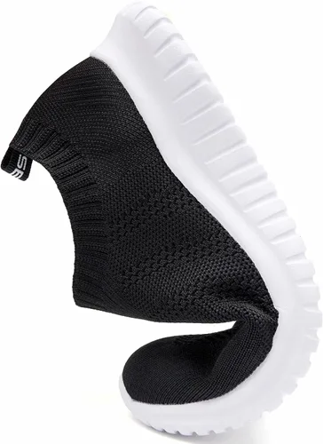 Vista 7 de Konhill - Zapato deportivo para caminar, ligero, deportivo, informal, para gimnasio, sin cordones, para mujer
