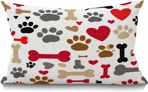Vista 5 de Smooffly Funda de Almohada Decorativa de Vaca Granja Retrato de una Vaca Highland Ganado Cuerno de Buey Peludo Gris Blanco Algodón Lino Decoraciones