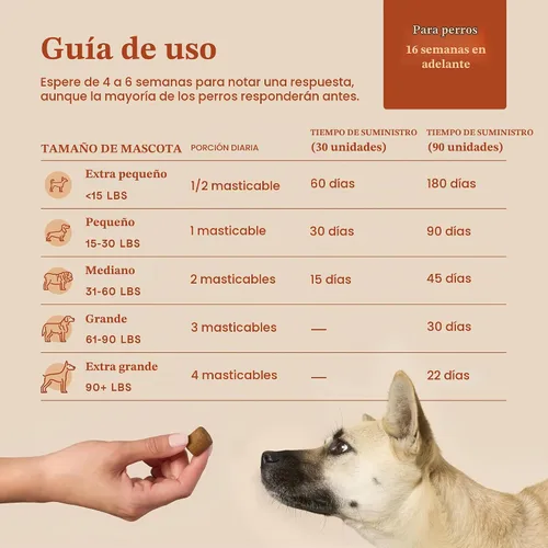 Vista 4 de Fera Pets Probióticos para perros - Salud intestinal de espectro completo