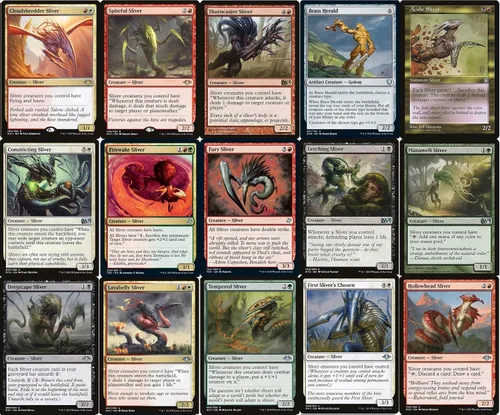 Vista 3 de Baraja de comandante de astilla - Hecho a medida - Elite - MTG - La primera astilla - EDH - 100 cartas