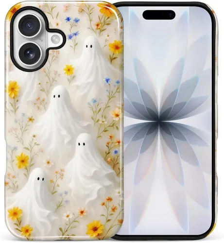 Vista 96 de Funda para iPhone 13 iPhone 14, a prueba de golpes, funda protectora híbrida de 2 capas, doble protección contra caídas, antiarañazos, diseño Rojo