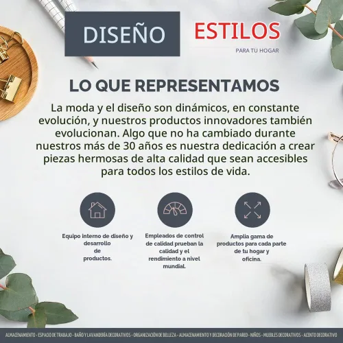 Vista 7 de Designstyles Mesa plegable de acrílico - Escritorio moderno y elegante - Mesa de servicio de cocina y bar - Elegante diseño transparente