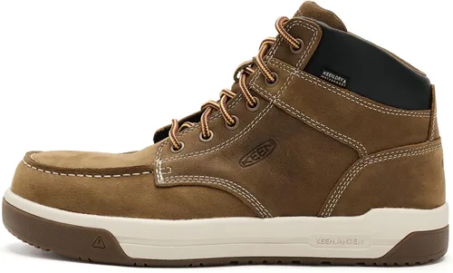 Vista 4 de KEEN Utility Botas de trabajo impermeables Gibson para hombre (punta de carbono)