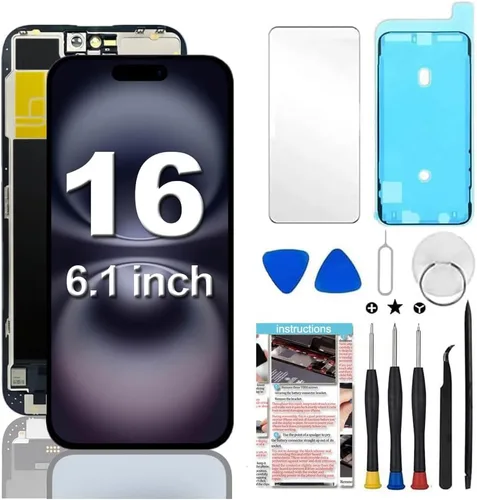 Vista 26 de Fixerman Reemplazo de pantalla LCD táctil 3D con herramienta de reparación, compatible con el modelo A2176, A2398, A2399, A2400