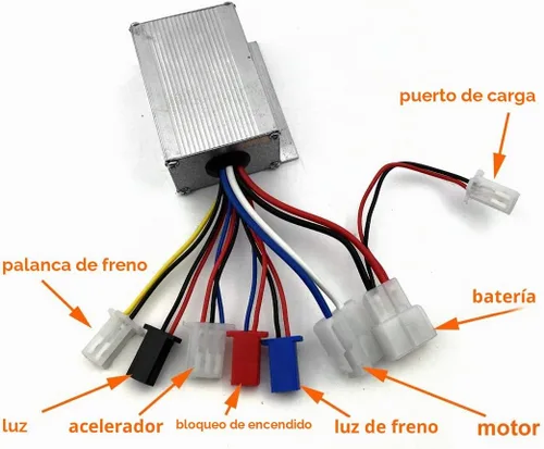 Vista 9 de Kit de conversión eléctrica para bicicleta común, 24V36V250W, cadena izquierda, personalizada para desviador eléctrico de L-faster