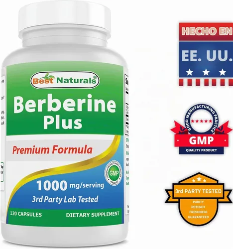 Vista 6 de Best Naturals Ácido alfa lipoico 300 mg y berberina Plus 1000 mg