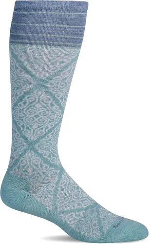 Vista 6 de Sockwell Calcetines de compresión The Raj Firm para mujer Carbón