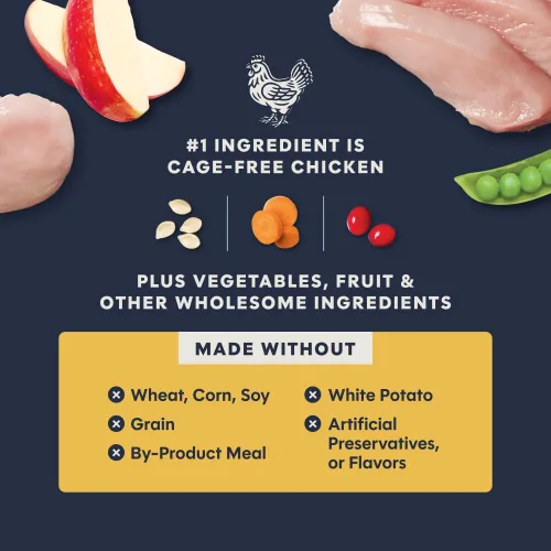 Vista 7 de Instinct Receta sin granos Raw Boost con pollo real natural seco para gatos, bolsa de 10 libras