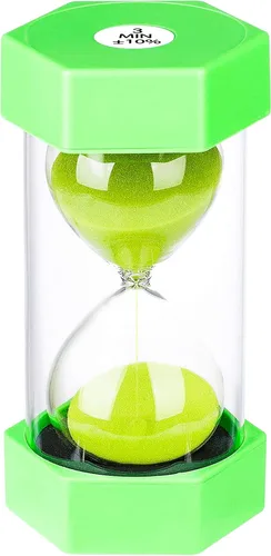 Vista 11 de Reloj de arena de 1 minuto,Reloj de arena colorido 1 minuto,Pequeño reloj de arena azul un minuto,Reloj de arena de plástico para niños