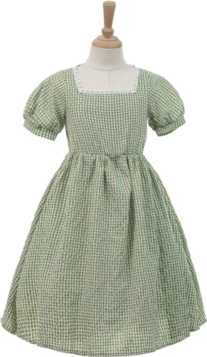 Vista 46 de Nuoqi - Vestidos de pionera para niñas, disfraz colonial