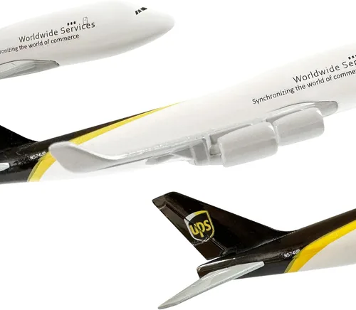 Vista 3 de Modelo de avión a escala 1:400 Aviones fundidos a troquel para regalo y colección (B747)
