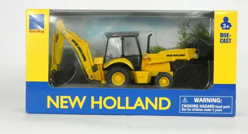 Vista 6 de NewRay 32143 Tractopel New Holland B110C