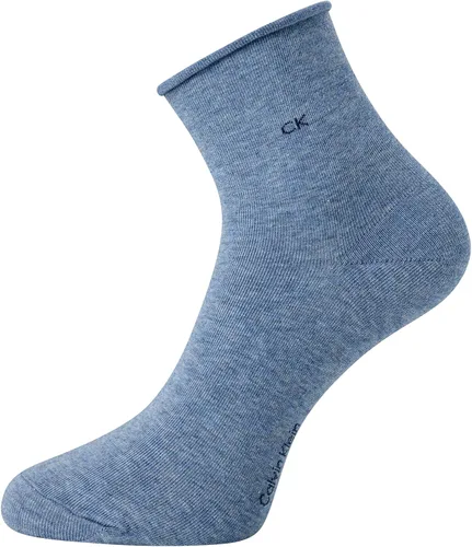 Vista 4 de Calvin Klein Calcetines para mujer - Calcetines con puños enrollables (paquete de 6)
