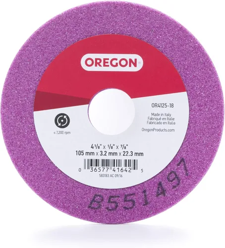 Vista 11 de Oregon OR4125-14A Muela abrasiva para cadena de sierra, 4-1/4 pulgadas por 1/4 pulgadas