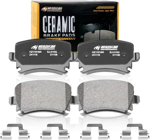 Vista 11 de Pastillas de freno traseras de repuesto automotrices para Acura RDX, Honda Accord Crosstour/Crosstour/CR-V, pastillas de freno de disco de cerámica