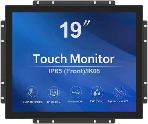 Vista 10 de GreenTouch Monitor táctil PCAP HDMI de 17,8 cm (7 pulgadas) con marco abierto de 1024x600 para mercados de consumo, venta minorista y hostelería