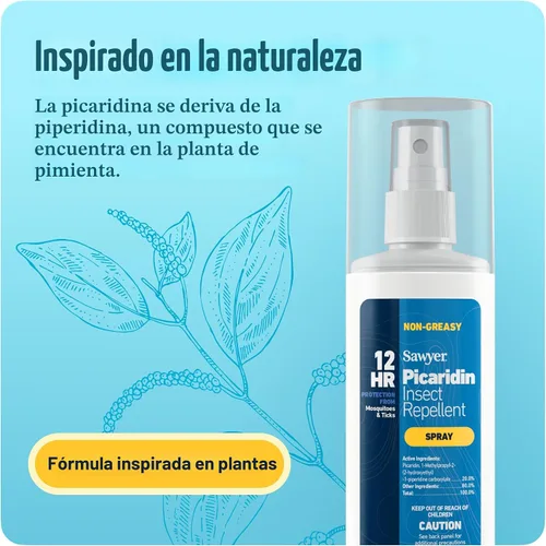 Vista 3 de Repelente de insectos Sawyer Products con un 20 % de Picaridin