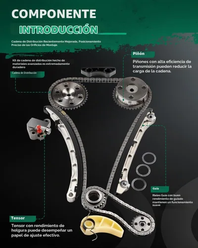 Vista 3 de SCITOO 1L5Z6268AA Kit de juego de cadena de distribución del motor reemplaza para Mazda 3 CX-7 6 2.3L