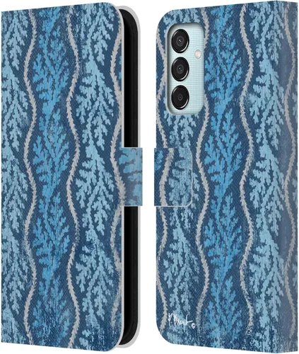 Vista 17 de Head Case Designs Officially Licensed Paul Brent Agate Mermaid Coastal Leather Wallet Case Compatible with Samsung Galaxy M15/F15 5G