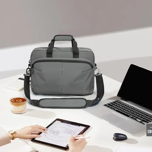 Vista 6 de VEAGIA Bolsa de mensajero Bolso para portátil Maletín Sistema Molle Estilo táctico Correa de hombro desmontable Bolsas de hombro