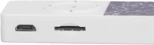 Vista 7 de Reproductor de MP3, reproductor de música MP3 multifunción delgado clásico, reducción de ruido de 180 mAh, reproductor MP3 portátil de alta