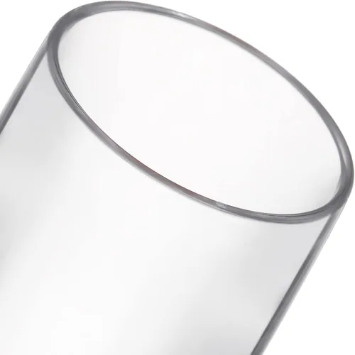 Vista 5 de Elsjoy Paquete de 8 copas de champán acrílicas, copas de champán de tallo de 6 onzas, copas de champán irrompibles, tazas de champán reutilizables