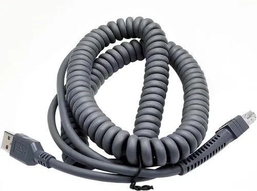 Vista 10 de Cable USB para escáner de código de barras Symbol Zebra Motorola, cable USB a RJ45, CBA-U01-S07ZAR LS2208-SR DS2208 DS8178 LS1203 LS4208 DS4208